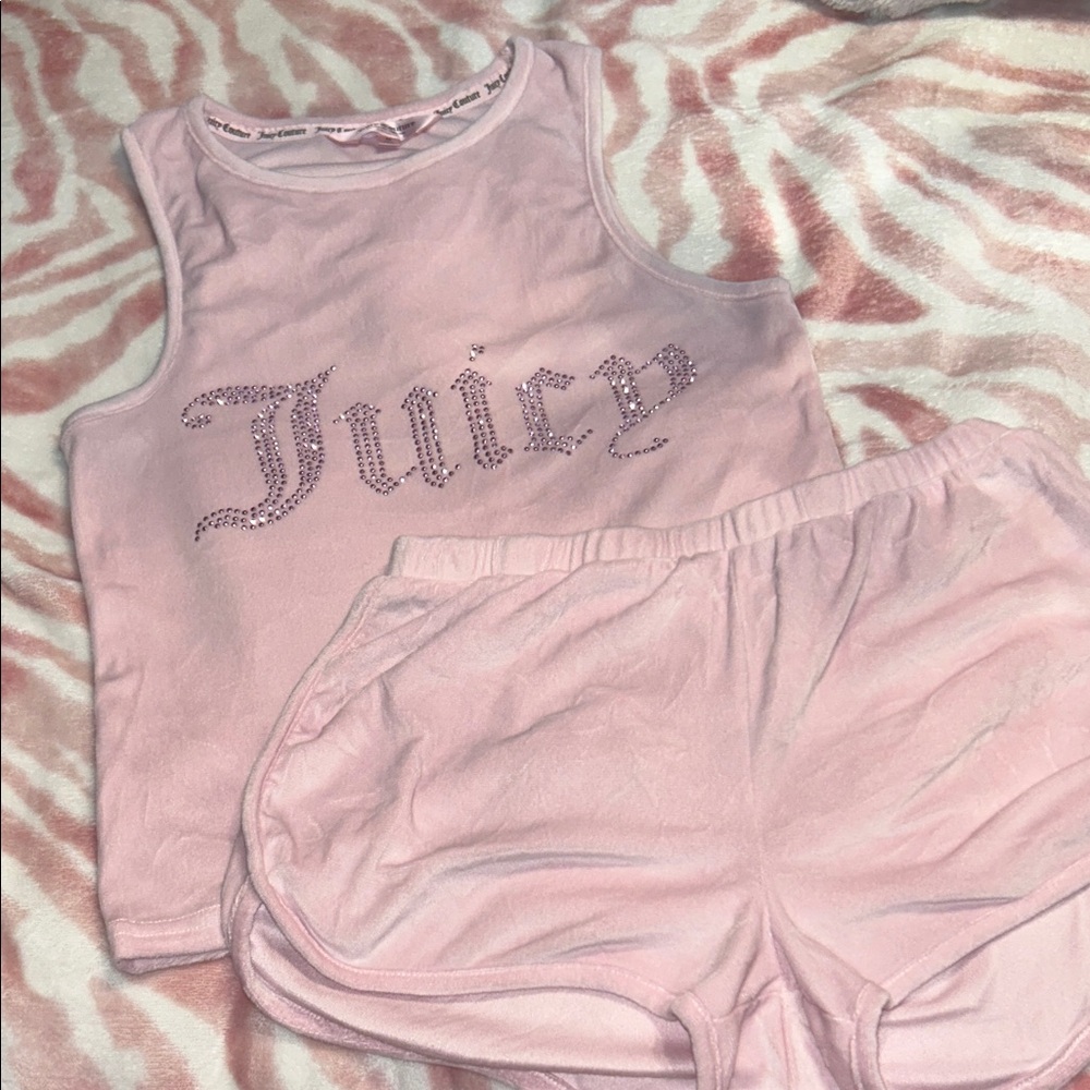 Juicy Couture Light Pink valor pajamas